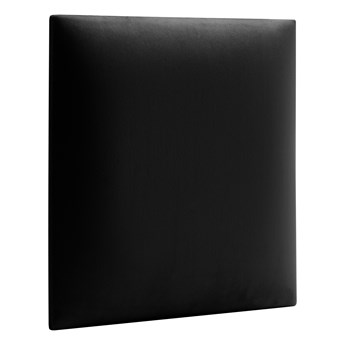 Panel tapicerowany gładki 30 x 30 cm - czarny 2219