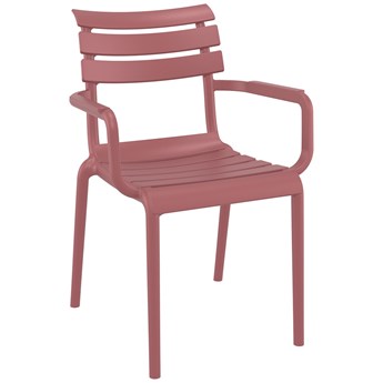 Plastikowe krzesło z podłokietnikami Paris