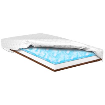 Materac piankowy FLEXI MARSHMALO KOKOS z bardzo miękką pianką i kokosem
