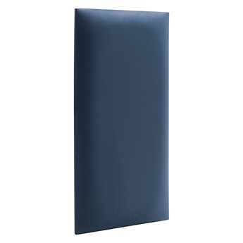Panel tapicerowany gładki 60 x 30 cm - niebieski 2211