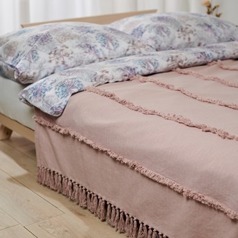 Sinsay - Narzuta na łóżko - Różowy