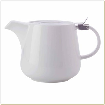 Maxwell & Williams - Wite Basic Round - Dzbanek do herbaty, biały, pojemność 1200 ml