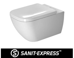 Duravit Happy D.2 Miska toaletowa lejowa 36.5x54 cm wisząca 2221090000