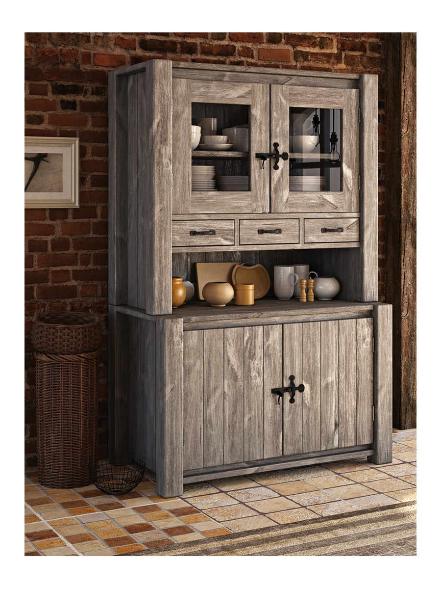 Rustykalny Drewniany Kredens Country 31 Kredensy Zdjęcia