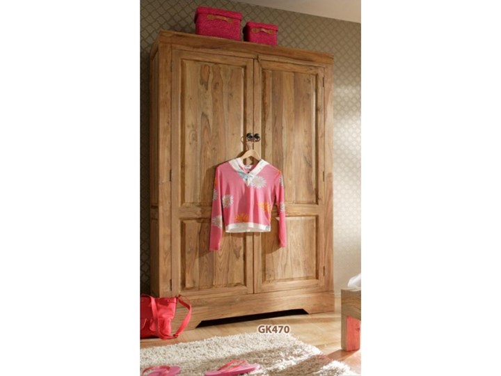 Szafa ubraniowa (2) Walnut Drewno Rodzaj frontów Naturalne