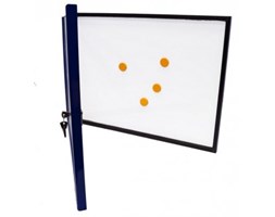Tablica informacyjna z powierzchnią magnetyczną 52x72cm NIEBIESKA ARDA
