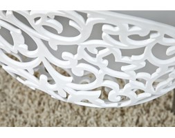 Materiał Metal Krzesło Orchidea white Krzesła