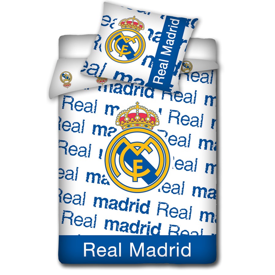 Posciel Real Madryt 160x200 Herb I Napisy 8430 Real Madrid Ostatnia Sztuka Homebook