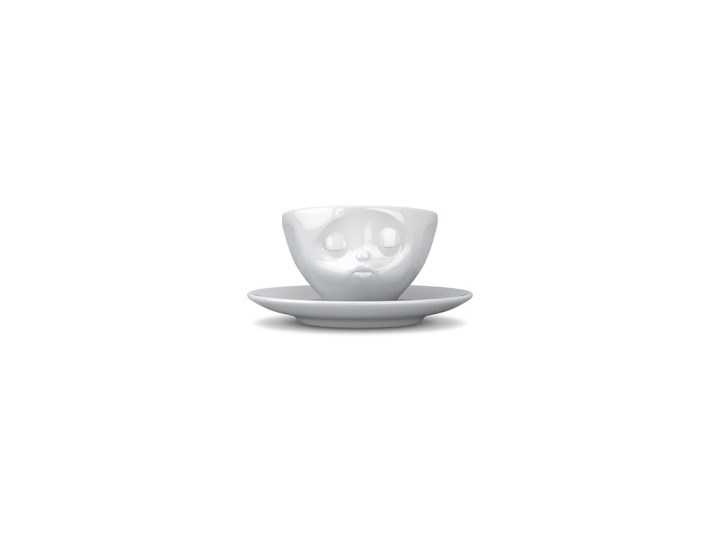 Biała porcelanowa całuśna filiżanka 58products, 200 ml