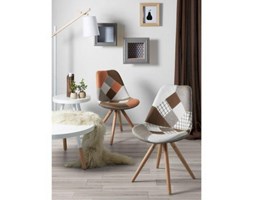 Lampa stołowa JANVIR Wysokość 27 cm Lampa dekoracyjna drewno Styl skandynawski