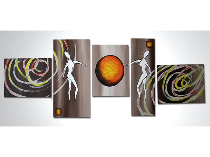 Obraz Ręcznie Malowany Postaci 1 160x60cm Obrazy Zdjęcia
