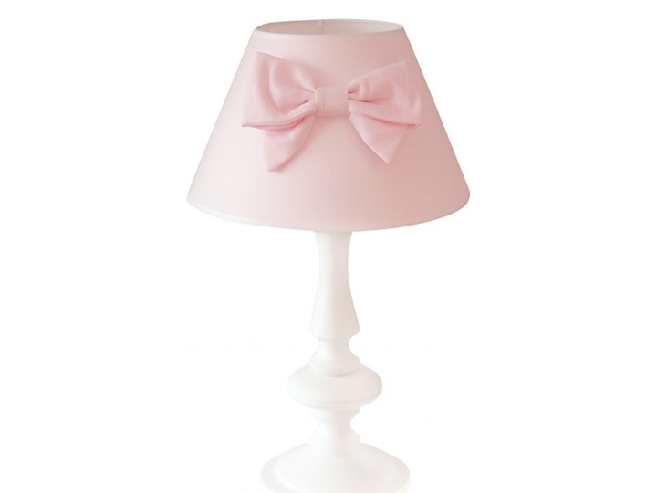 Lampka pudrowa z kokardą