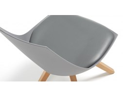 Stoliki FUZJA, czarne 3szt Rozmiar blatu 40x45 cm Kwadratowe Wysokość 40 cm tworzywo sztuczne Wysokość 35 cm Zestaw stolików skóra Metal Wysokość 45 cm drewno Rodzaj nóg Płozy