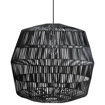 Ay illuminate Nama4 Ø72cm - czarna, rattanowa lampa wisząca