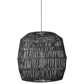 Ay illuminate Nama5 Ø78cm - czarna, rattanowa lampa wisząca