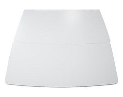 Stół rozkładany emi biały 180-280 stoły drewniane białe Kształt blatu prostokątny Długość 180 cm Wysokość 76 cm Szerokość 90 cm Drewno Rozkładanie Rozkładane