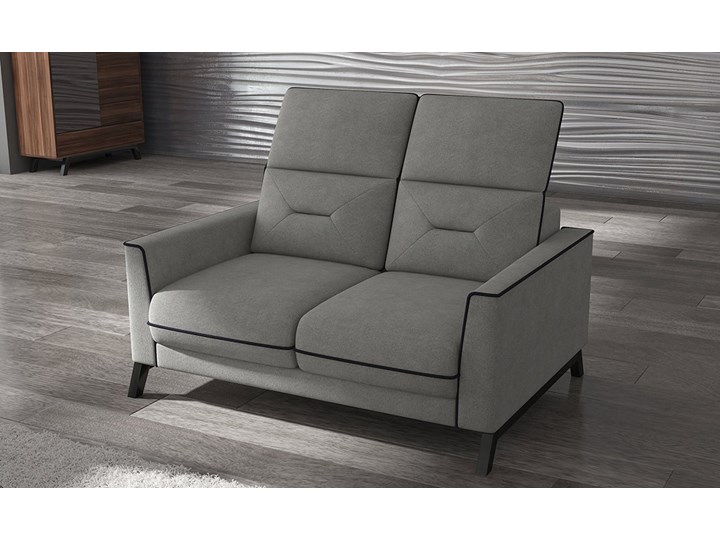 Sofa Retro 146 cm Modułowe Głębokość 105 cm Wielkość Dwuosobowa