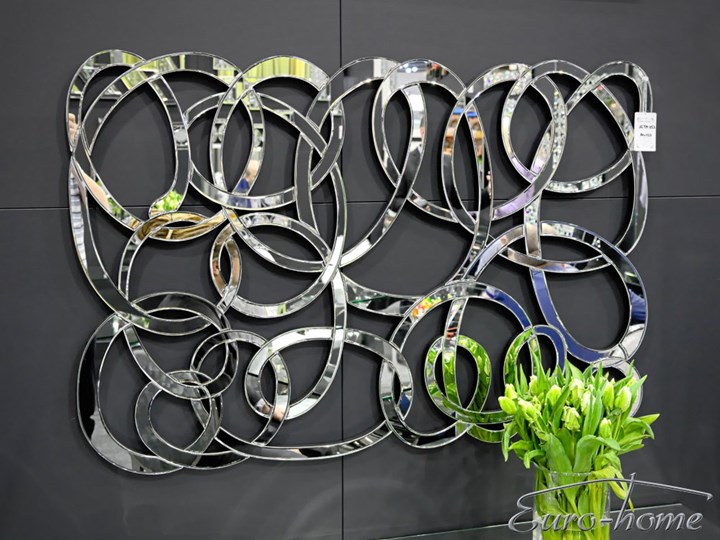 Lustro dekoracyjne 12TM053 80 x 120 cm Pomieszczenie Przedpokój Ścienne Lustro bez ramy Nieregularne Pomieszczenie Sypialnia