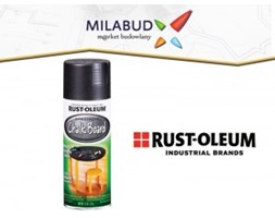 Materiał szkło Rust-Oleum Chalkboard Black farba tablicowa czarna w sprayu 325ml Farby