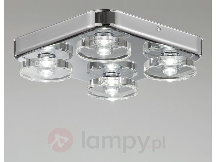 Lampa Sufitowa Do łazienki Led Elle Prostokątna Plafony Zdjęcia