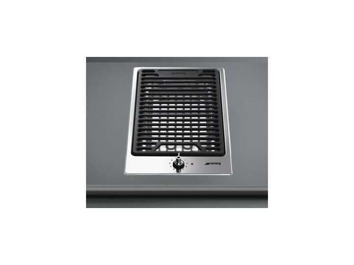 Grill elektryczny Smeg DOMINO PGF30B Grille elektryczne Homebook