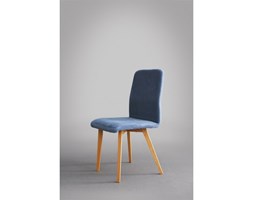 Materiał drewno Krzesło classic fluff tapicerowane styl skandynawski nogi drewniane Krzesła