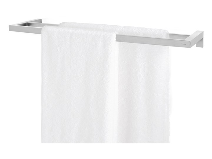 Wieszak na ręczniki 64 cm Blomus Menoto polerowany kod: B68684 Podwójny Ścienny Wieszaki na ręczniki Stal metal