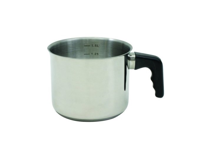 Garnek AMBITION 81260 Vikos Stal nierdzewna Garnek do mleka Średnica 14 cm