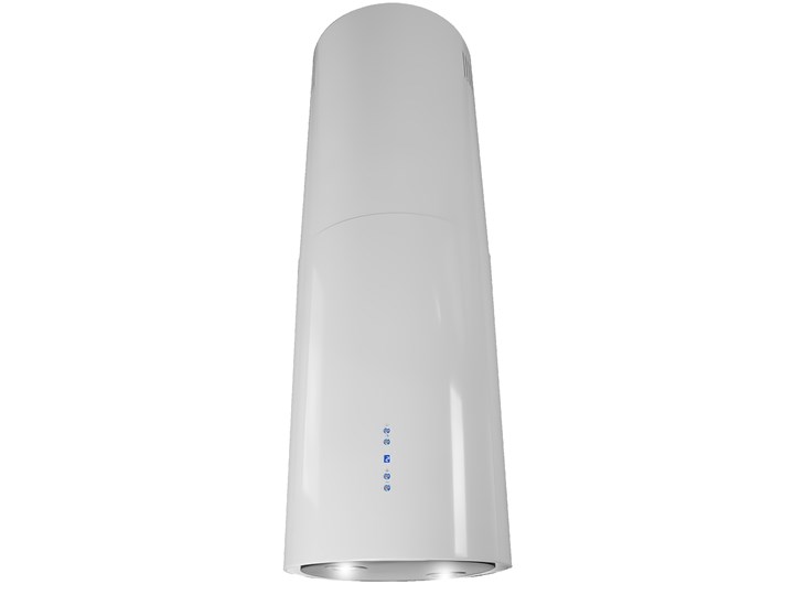 Okap VDB Tube Biały Szerokość 39 cm Sterowanie Elektroniczne Okap wyspowy Poziom hałasu 49 dB