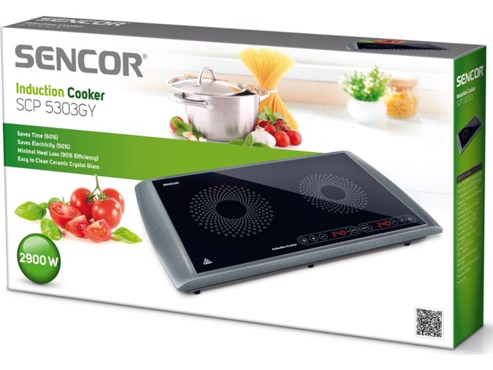 Płyta SENCOR SCP 5303GY Indukcyjna Kategoria Płyty wolnostojące
