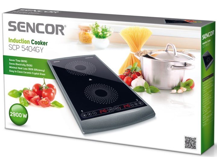 Płyta SENCOR SCP 5404GY Indukcyjna Kategoria Płyty wolnostojące