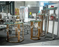 KWIETNIK Y13 36x36x64cm ZŁOTY Metal szkło
