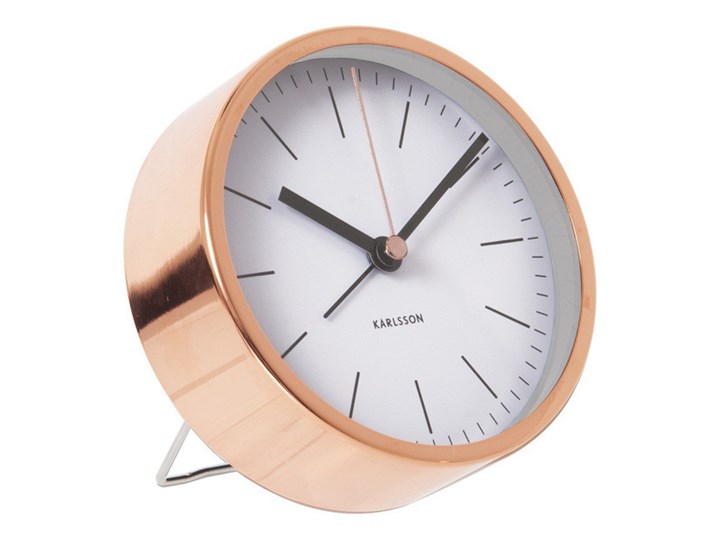Karlsson :: Budzik Minimal White DIA 10cm