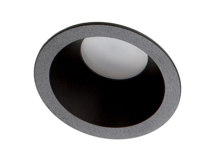 PP Design 103 BK OPRAWA HALOGENOWA WPUSZCZANA OCZKO ALUMINIUM CZARNY PAR16 MR16 GU10 GU5,3 230V LED
