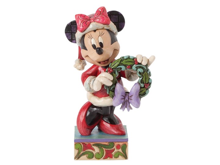 Myszka Minnie Mouse Seasons Greetings Minnie Mouse 4039034 Jim Shore