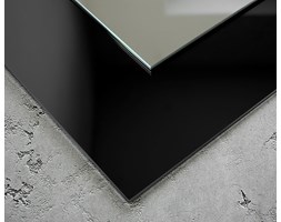 Lustro Modern SQ Black Prostokątne Styl nowoczesny szkło Ścienne Styl klasyczny
