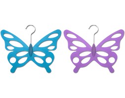 Wieszak na apaszki, szaliki i paski BUTTERFLY - 2 sztuki w komplecie, WENKO