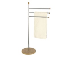 Stojak łazienkowy na ręczniki BAMBOO - 3 ramienny, WENKO