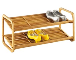 Bambusowy stojak na buty, obuwie, 2 poziomy, ZELLER