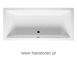 Lusso Riho 170x75 wanna prostokątna akrylowa - BA18