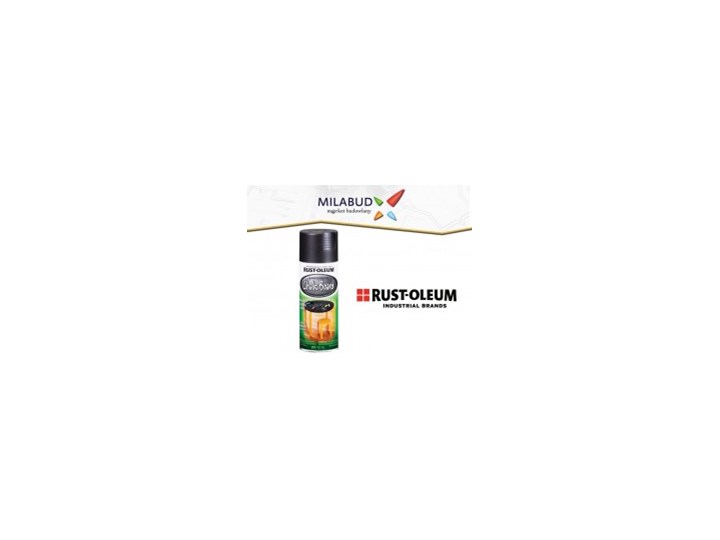 Rust-Oleum Chalkboard Black farba tablicowa czarna w sprayu 325ml drewno szkło
