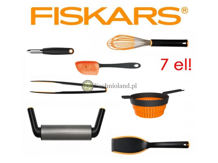 Przybory Akcesoria Kuchenne Fiskars Zestaw 7 Elementów Zestawy
