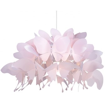 FARFALLA lampa wisząca 1 x 60W E27 motyle różowa zwis Light Prestige LP-MD088-3439A/1P RÓŻOWY