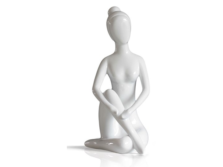 Materiał Tworzywo sztuczne Deko figurka Kobieta w asanie. Figury i rzeźby