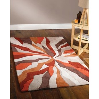 Pomarańczowy dywan Flair Rugs Splinter, 160x220 cm