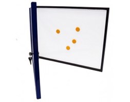 Tablica informacyjna z powierzchnią magnetyczną 52x72cm NIEBIESKA ARDA