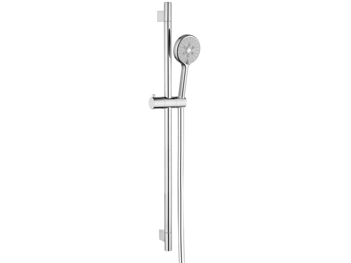 Zestaw prysznicowy natynkowy OMNIRES Ribbon-S Chrom Wyposażenie Z wężem Kategoria Zestawy prysznicowe