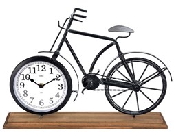 Metalowy zegar BIKE, stołowy