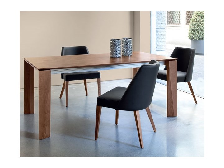 STÓŁ MAXIM-182 DOMITALIA 98x182 (+50+50) Długość 182 cm Metal Ceramika Kształt blatu prostokątny Płyta MDF Drewno Szkło Wysokość 75 cm Rozkładanie Rozkładane