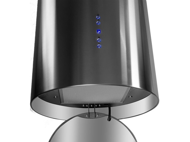 Okap VDB Tube Inox Okap wyspowy Sterowanie Elektroniczne Szerokość 39 cm Kategoria Okapy